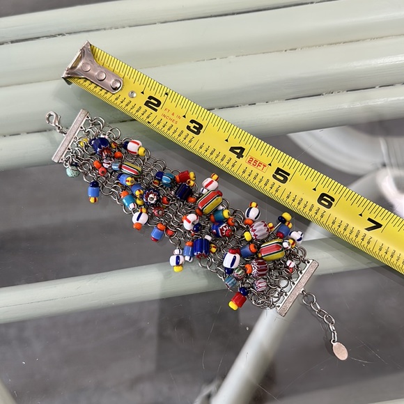 Colorful dangle bead bracelet - Picture 5 of 5